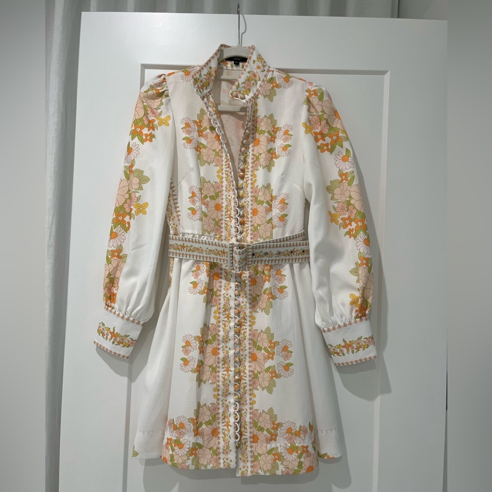 Tuckernuck Beulah Exclusive Leila Floral Dress Size Medium